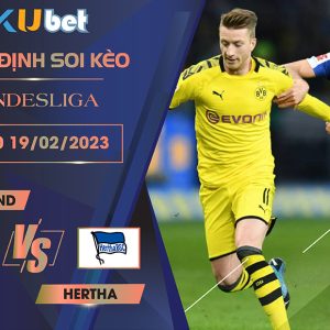 [ BUNDESLIGA] DORTMUND VS HERTHA 23H30 NGÀY 19/02