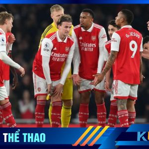 Arsenal bị cầm hòa ở 3 trận liên tiếp , top 1 bảng xếp hạng lung lay