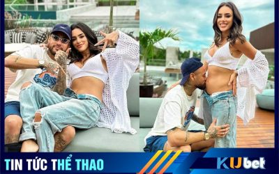 Bruna Biancardi đăng tải ảnh thông báo đã có em bé cùng Neymar