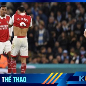 Arsenal để thua Man City với tỷ số 1-4 vào rạng sáng 27/04/2023