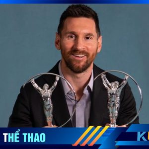 Messi nhận 2 danh hiệu tại lễ trao giải Laureus World Sports Awards