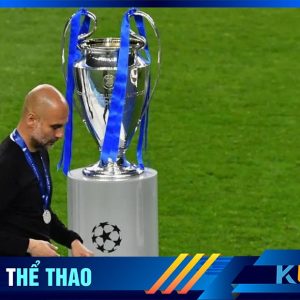 HLV Pep nhận huy chương Bạc sau khi Man City thua Chelsea tại chung kết C1