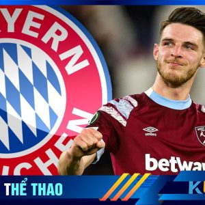 Rice là mục tiêu khao khát của Arsenal cũng như là Bayern munich