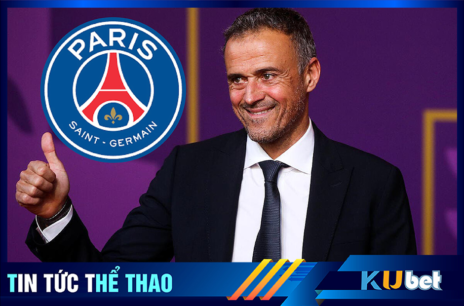 HLV Luis Enrique sẽ tiếp quản chiếc ghế HLV trưởng PSG