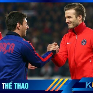 Beckham Vs Messi luôn có một mối quan hệ tốt, hoặc rất tốt