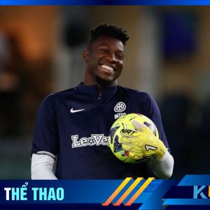 Thủ thành Andre Onana trong màu áo CLB Inter Milan