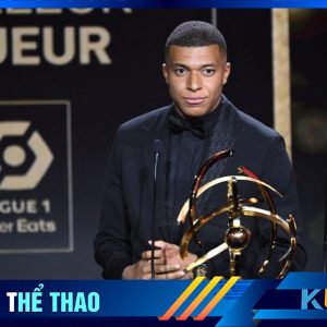 Mbappe nhận giải thưởng cầu thủ xuất sắc nhất Ligue 1 mùa giải 2022/23