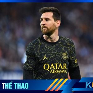 Lionel Messi trong màu áo du đấu của CLB PSG