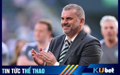 HLV CLB Celtic, ông Ange Postecoglou sẽ đảm nhận vai trò HLV trưởng CLB Tottenham từ mùa giải tới.