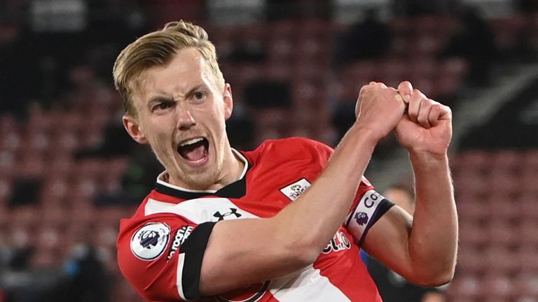  James Ward-Prowse được đồn đoán muốn gia nhập Liverpool.