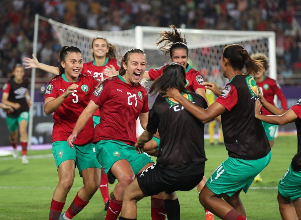 Tuyển nữ Maroc vui mừng khi được chơi tại đấu trường danh giá thế giới 