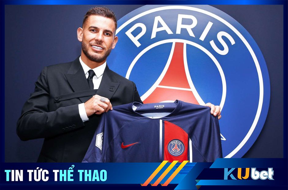 Lucas Hernandez đã chính thức trở thành một mảnh ghép của PSG