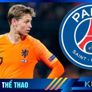 De Jong đang được sự quan tâm của PSG