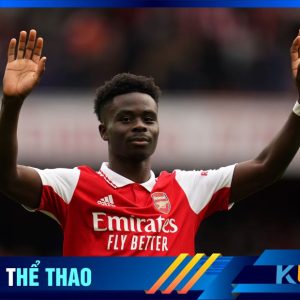 Bukayo Saka là một trong những cầu thủ hay nhất Premier League