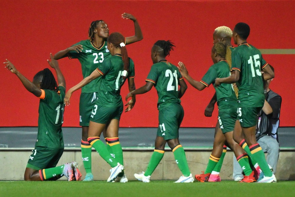 ĐT nữ Zambia là đội có thứ hạng nhất tại World Cup 2023