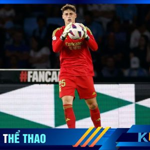 Kubet cập nhật hình ảnh thủ môn Kepa trong màu áo Real Madrid ngày đầu ra mắt