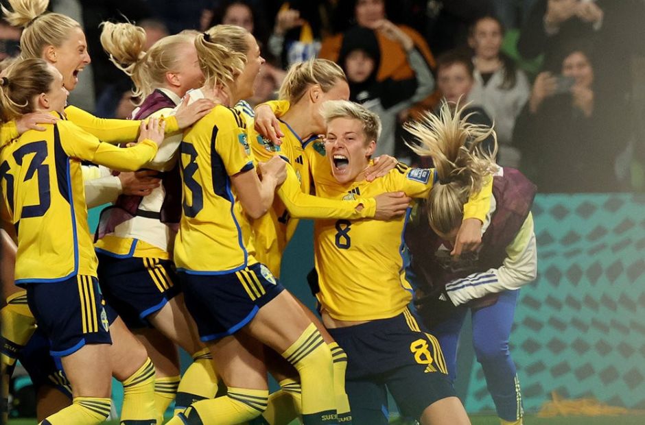 Thắng tuyển Mỹ là thành công lớn của các cô gái Thụy Điển 