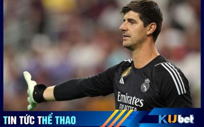 Thủ thành Courtois gặp chấn thương trong khi tập luyện