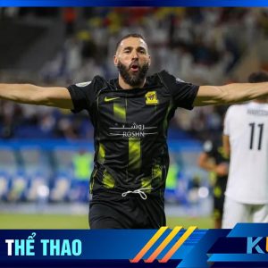 Benzema vẫn không ngừng ghi bàn trong màu áo CLB mới