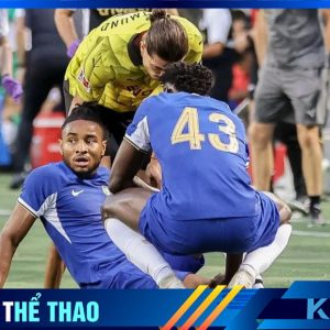 Nkunku bị chấn thương trong trận giao hữu giữa Chelsea vs Dortmund