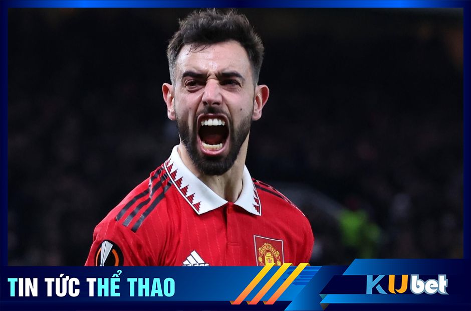 Kubet cập nhật hình ảnh Đội trưởng Bruno Fernandes trong màu áo CLB Man Utd