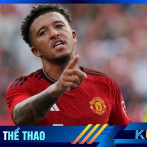 Kubet cập nhật hình ảnh Sancho trong màu áo CLB Man Utd