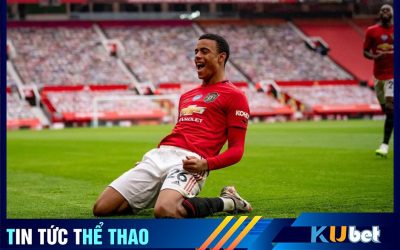 Kubet cập nhật hình ảnh Greenwood khi còn chơi trong màu áo CLB Man Utd