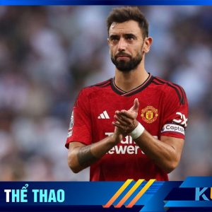 Kubet cập nhật hình ảnh đội trưởng Man Utd Bruno Fernandes