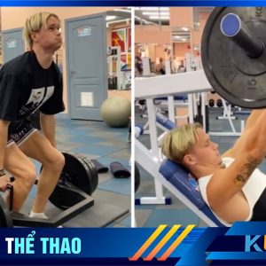 Kubet cập nhật hình ảnh Mudryk đang điên cuồng tập Gym để lấy lại thể lực