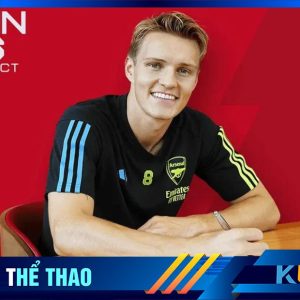 Odegaard ký kết hợp đồng với Arsenal tới năm 2028 - kubet cập nhật