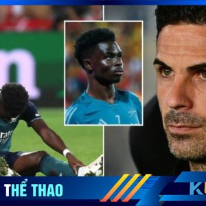 Arteta lo lắng vắng bóng viên ngọc quý saka trước thềm đại chiến Man City - Kubet cập nhật